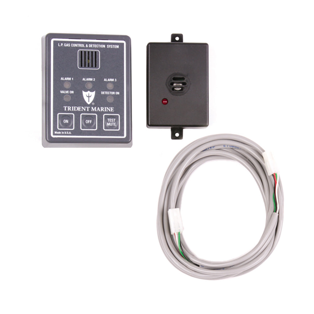 Trident Marine Gas Detection Panel 12 24 Volt marine safety monitor