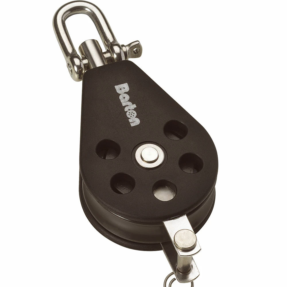 Barton Size 1 Plain Bearing Pulley Block Single Swivel Becket