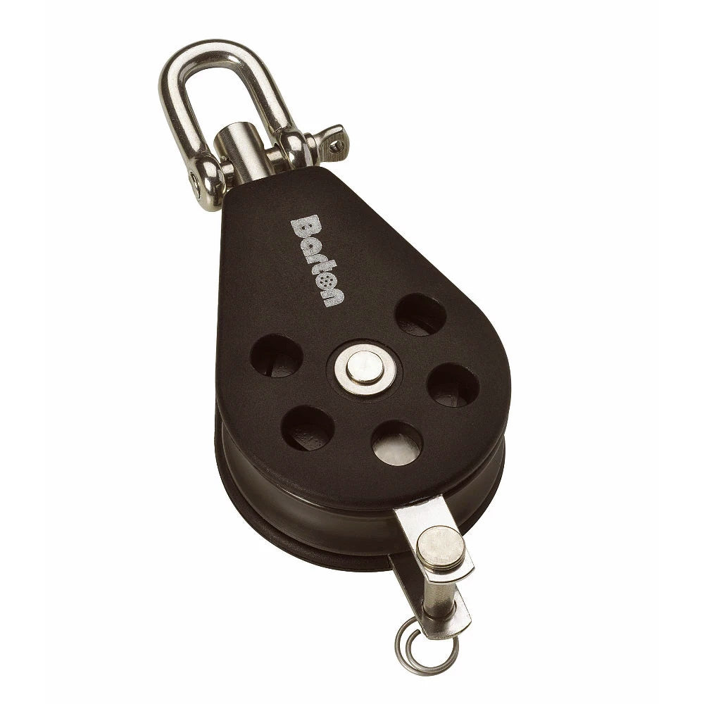 Barton Size 2 Plain Bearing Pulley Block Single Swivel Becket