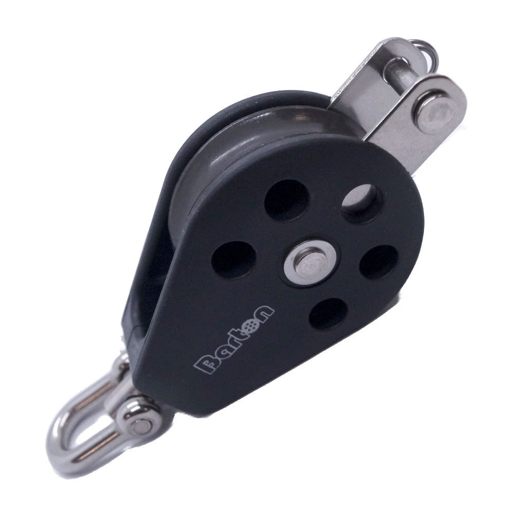 Barton Size 3 Plain Bearing Pulley Block Single Swivel Becket