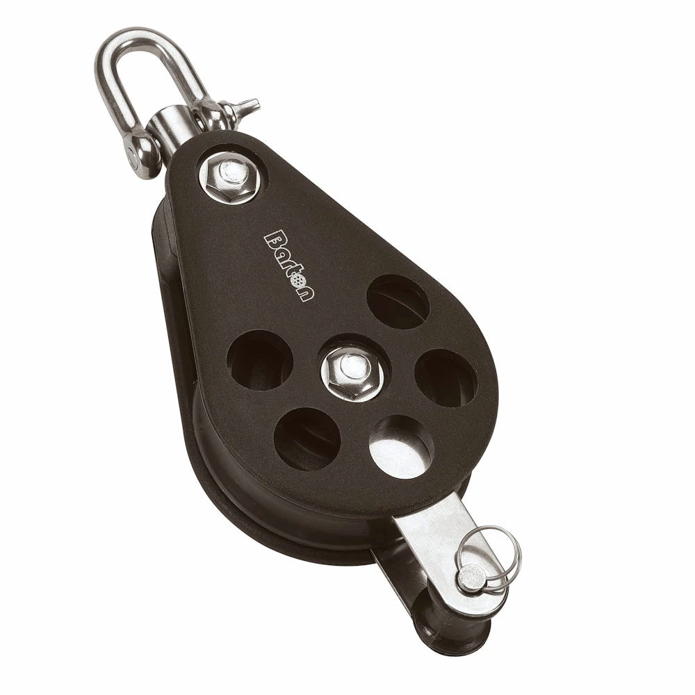 Barton Size 5 Plain Bearing Pulley Block Single Swivel Becket