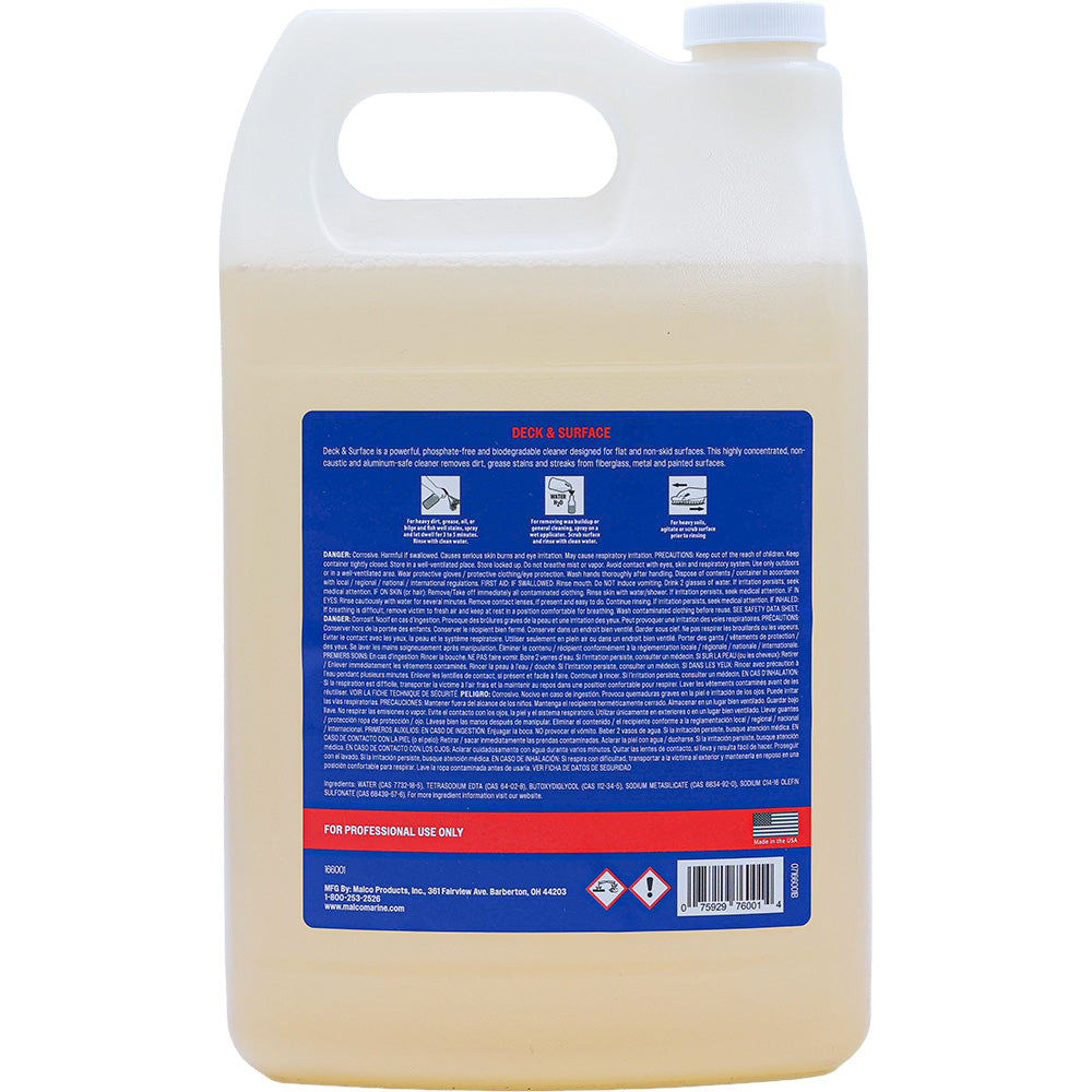 Malco Deck & Surface Spray All Purpose Cleaner 1 Gallon