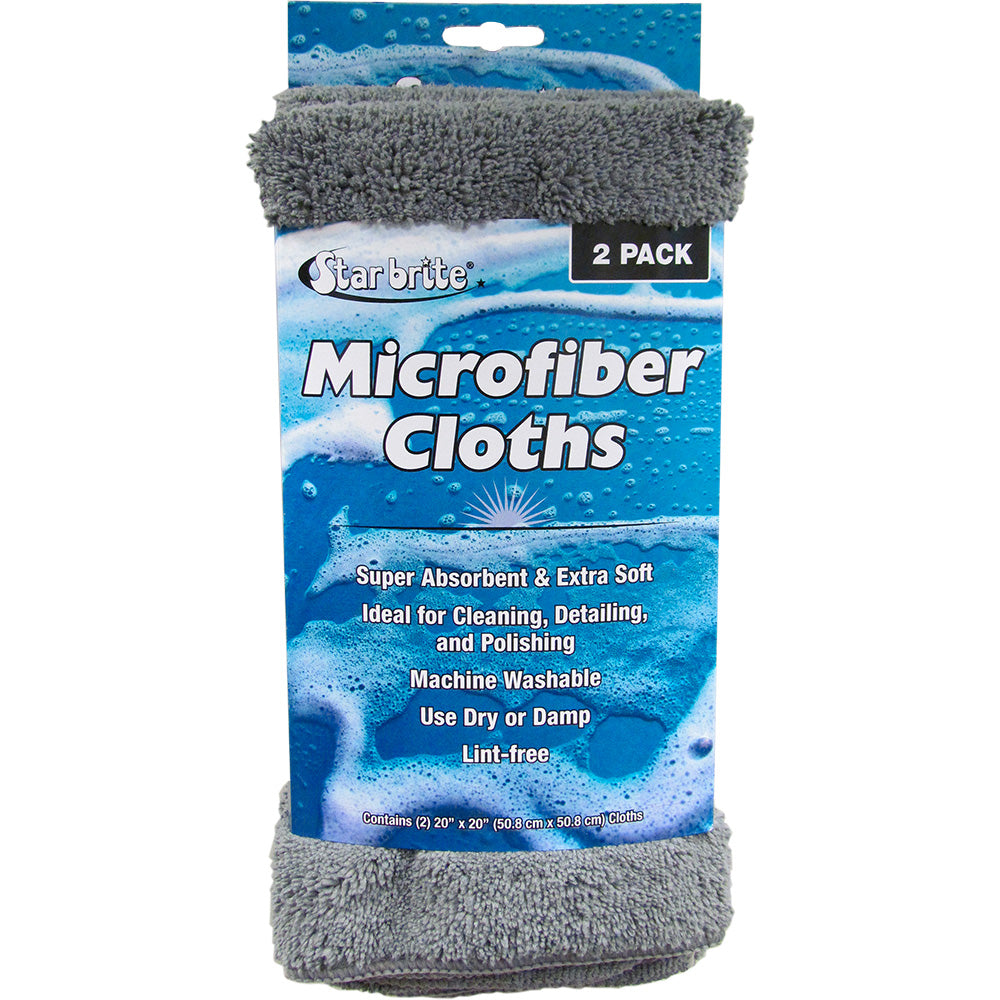 star brite microfiber cloth 2 pack 20x20 towels star brite microfiber towel for boat cleaning and drying star brite microfiber cloth for polishing and detailing