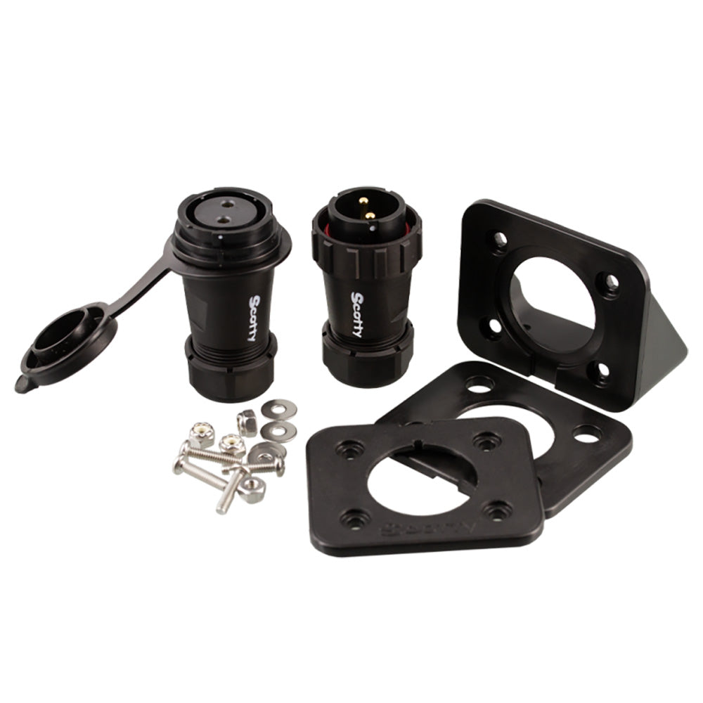 scotty 12v plug socket marine 2121 scotty marine plug and socket for 12 volt power scotty 2121 plug socket for boat electronics