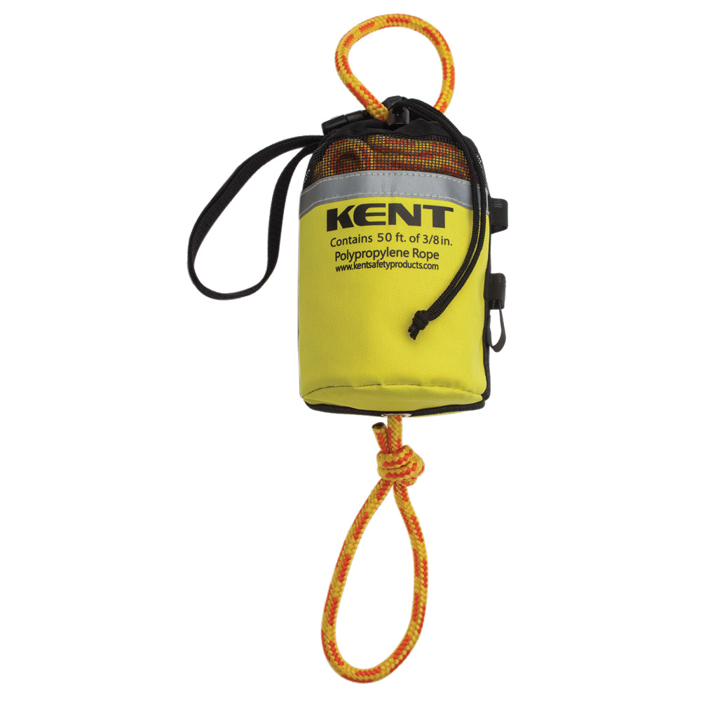 Onyx Commercial Rescue Throw Bag with 50 foot floating marine rescue rope