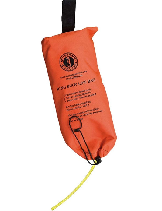 Enhance Safety Onboard with the Mustang Ring Buoy Throw Bag