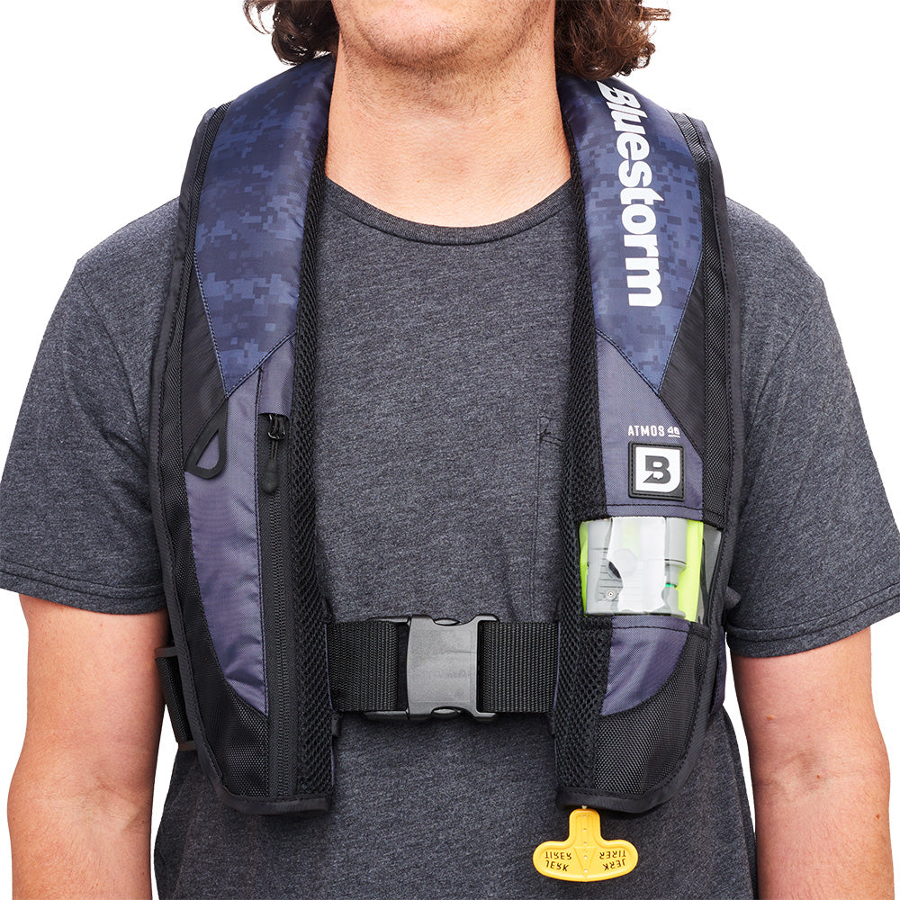 Bluestorm Atmos 40 Auto Type II Inflatable PFD - Hi-Vis [D1H-19-HVS]