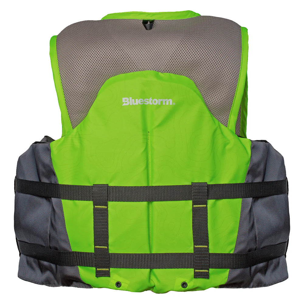 Bluestorm Sportsman Adult Mesh Fishing Life Jacket - Hi-Vis - 2XL/3XL [BS-105-HVS-2/3X]