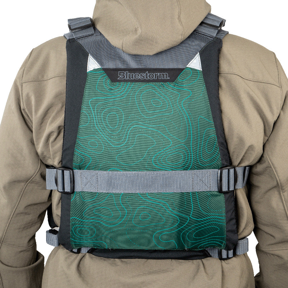 Bluestorm Motive Kayak Fishing Vest - Hunter Green - 2XL/3XL [248-HNT-2/3XL]