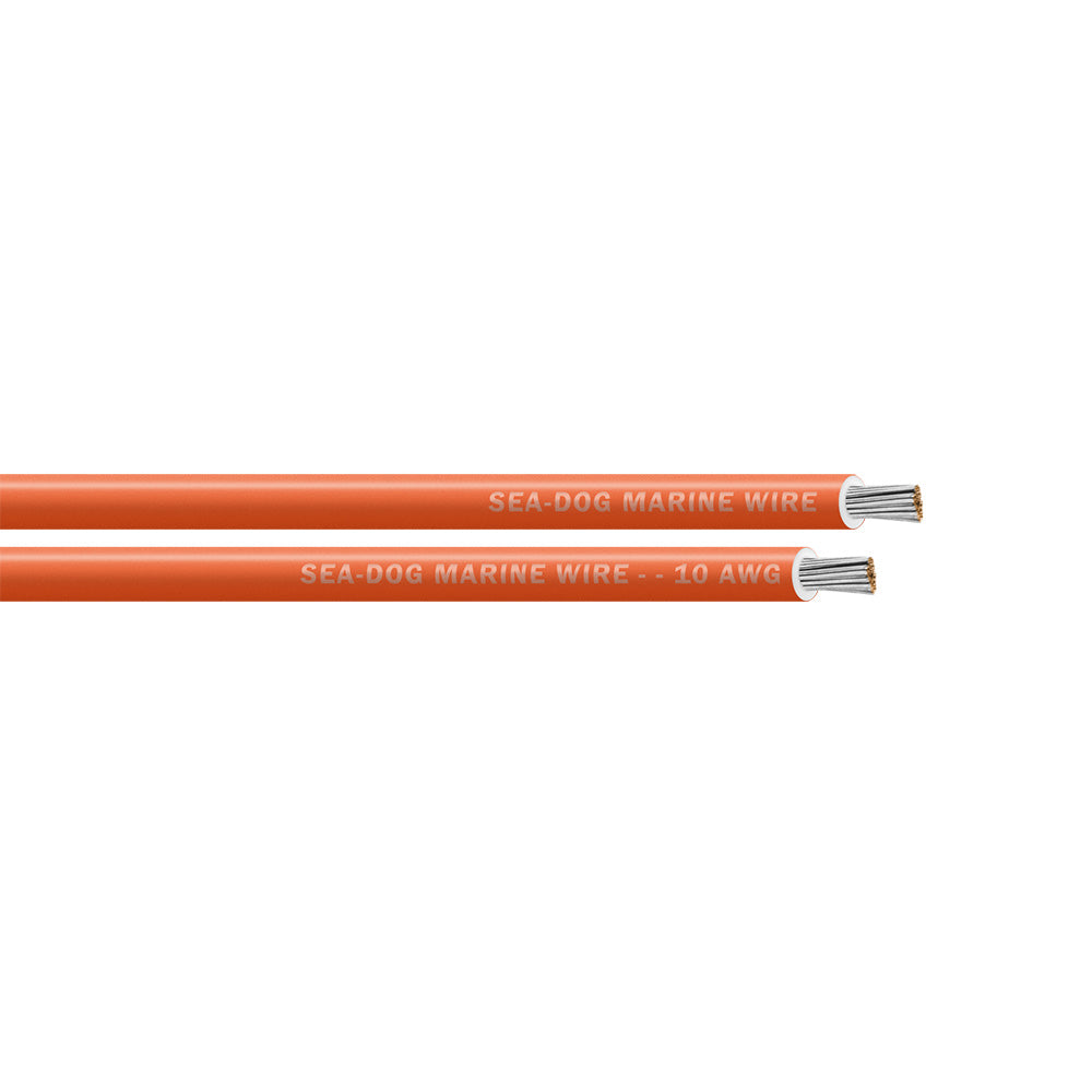 Sea-Dog 10 AWG Orange Primary Wire - 25' [8010080]