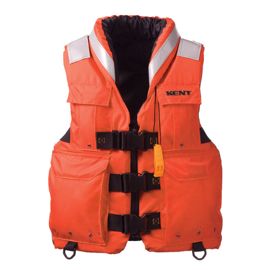 Kent Search and Rescue SAR Commercial Vest orange 2XL marine safety flotation vest