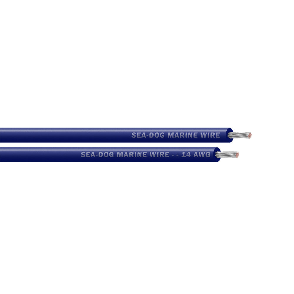 Sea-Dog 14 AWG Dark Blue Primary Wire - 500' [8014067]