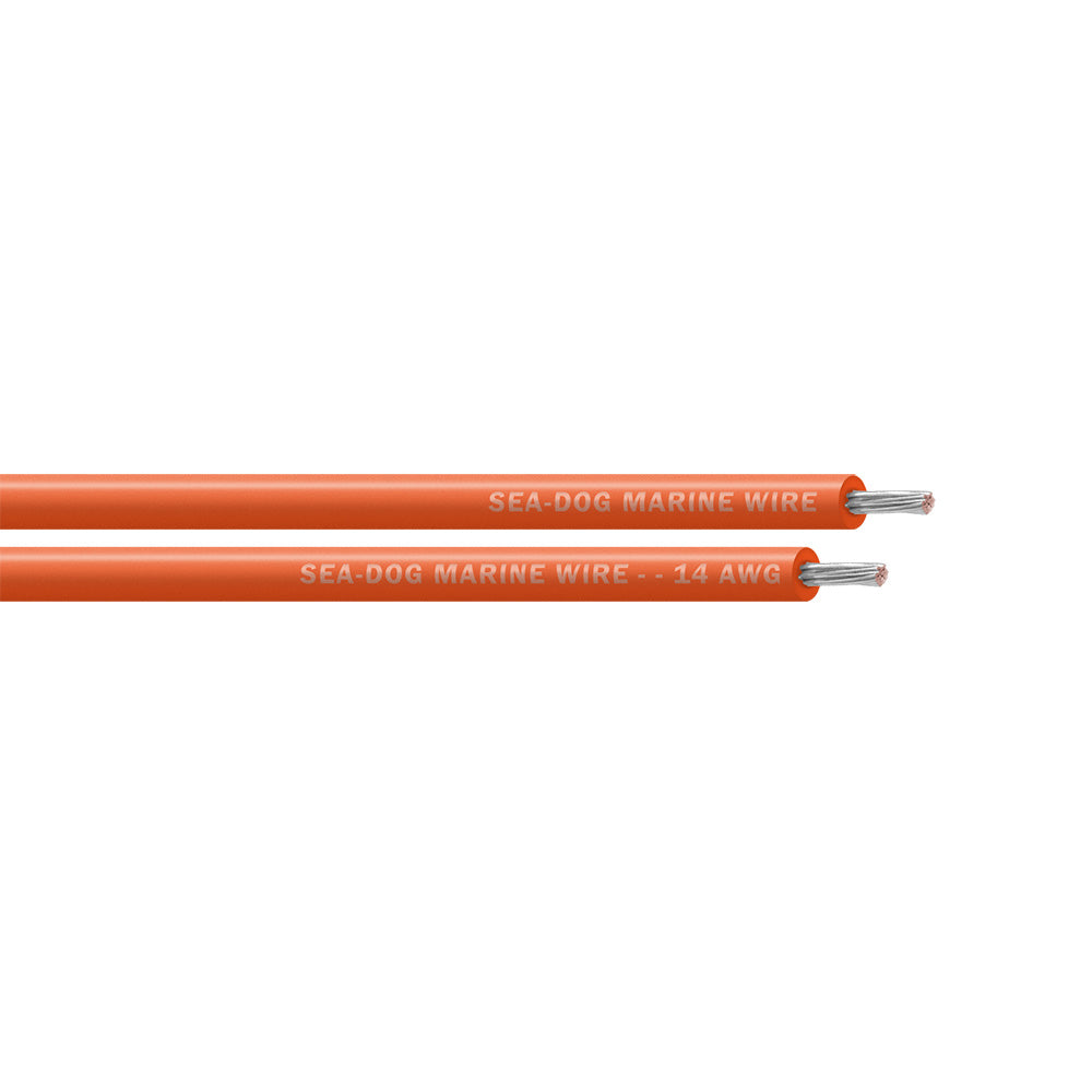 Sea-Dog 14 AWG Orange Primary Wire - 250' [8014084]