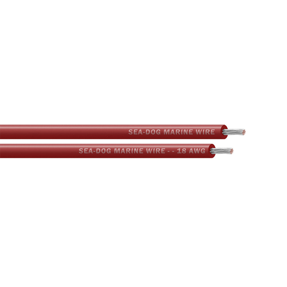 Sea-Dog 18 AWG Red Primary Wire - 25' [8018020]