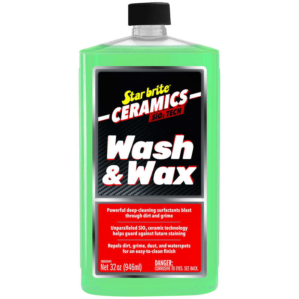 marine ceramic wash wax star brite watermelon 32 oz bottle