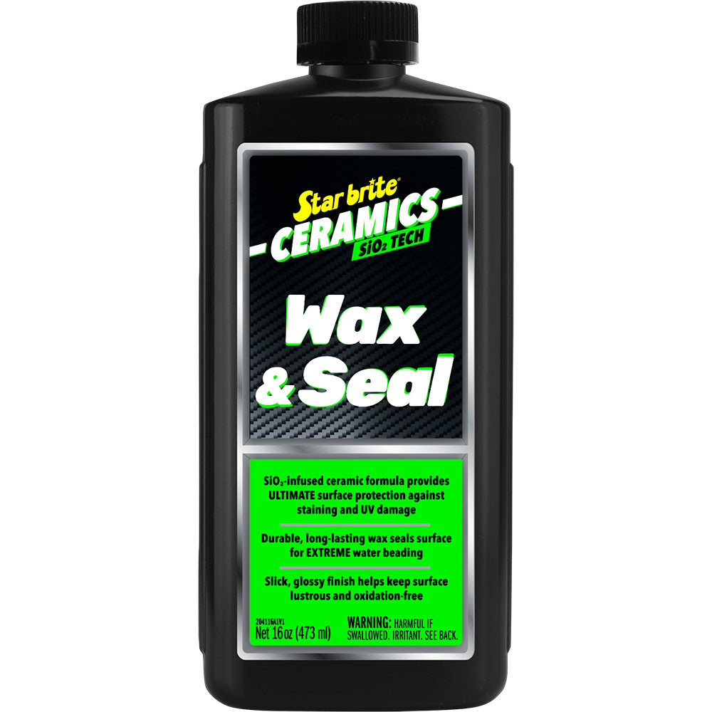 marine ceramic wax sealant star brite green apple 16 oz bottle