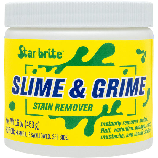 slime and grime stain remover star brite 16 oz bottle