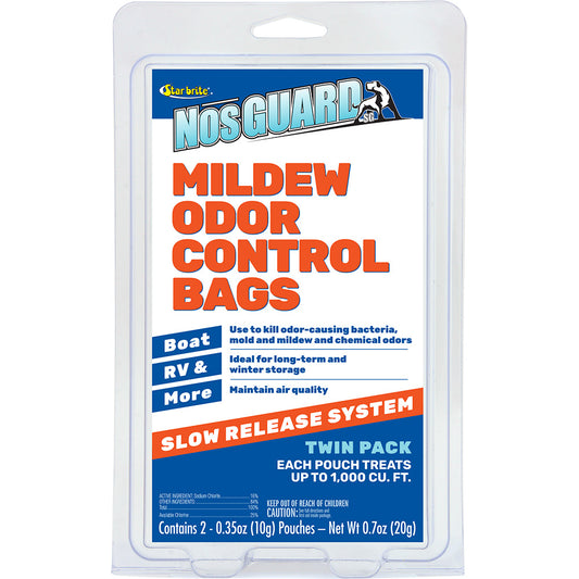 Star brite NosGUARD Mildew Odor Control Bags Slow Release System *2-Pack [89950]