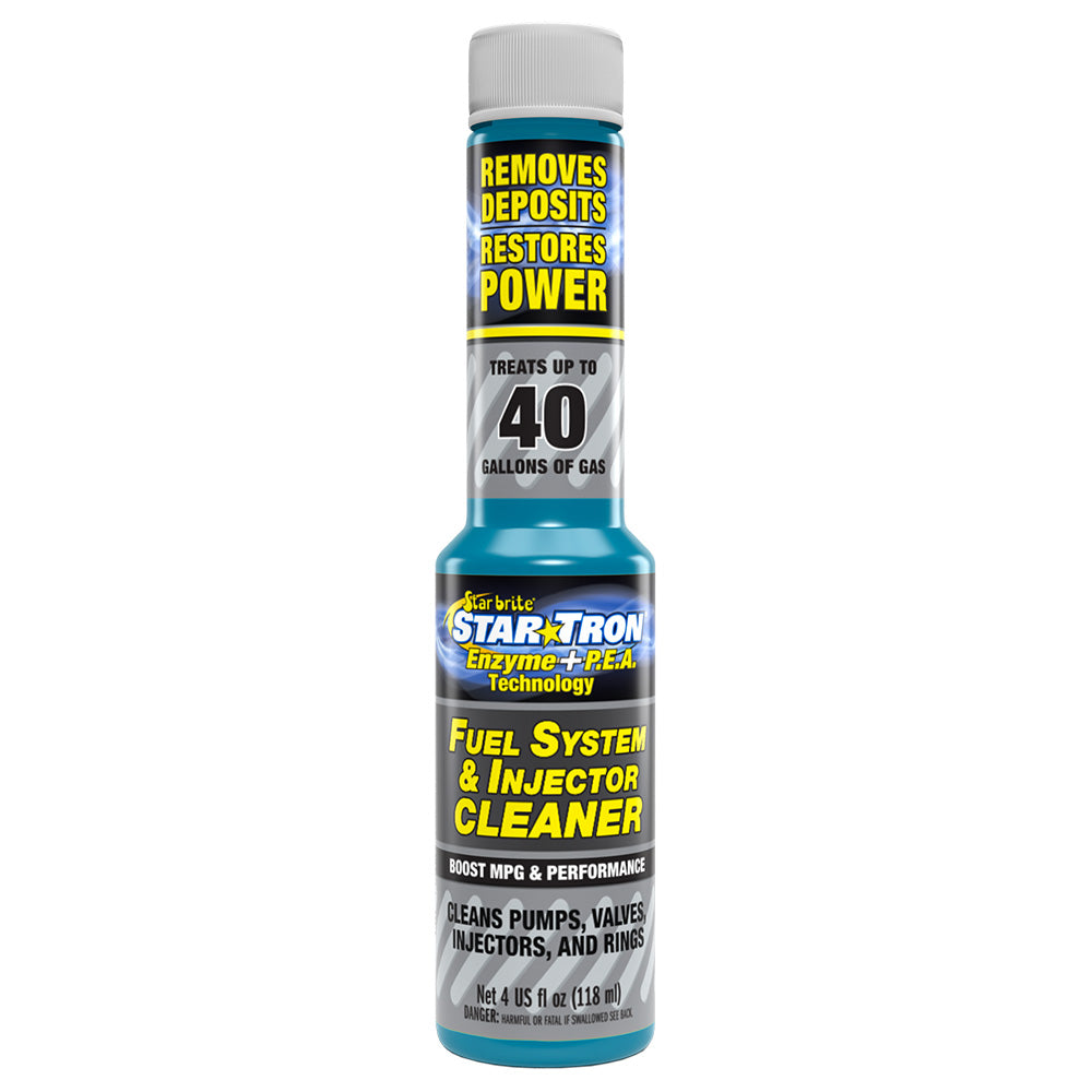 star tron enzyme fuel injector cleaner 4 oz bottle