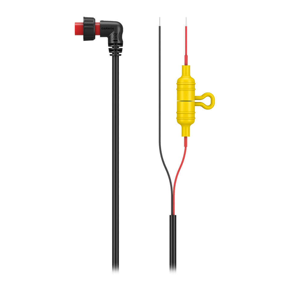 Garmin Power Cable f/Spy Pole [010-13404-30] with angled connector and wire connectors for easy installation.