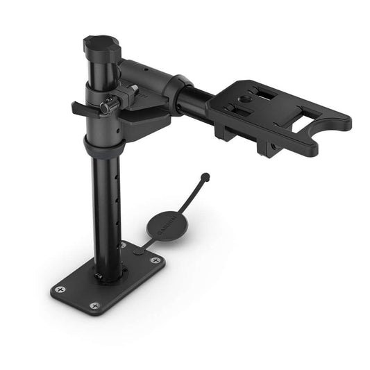 Garmin Gunnel Mount System f/Spy Pole [010-13404-02] showing adjustable mount for easy swivel access.