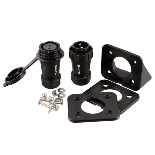 scotty 12v plug socket marine 2121 scotty marine plug and socket for 12 volt power scotty 2121 plug socket for boat electronics