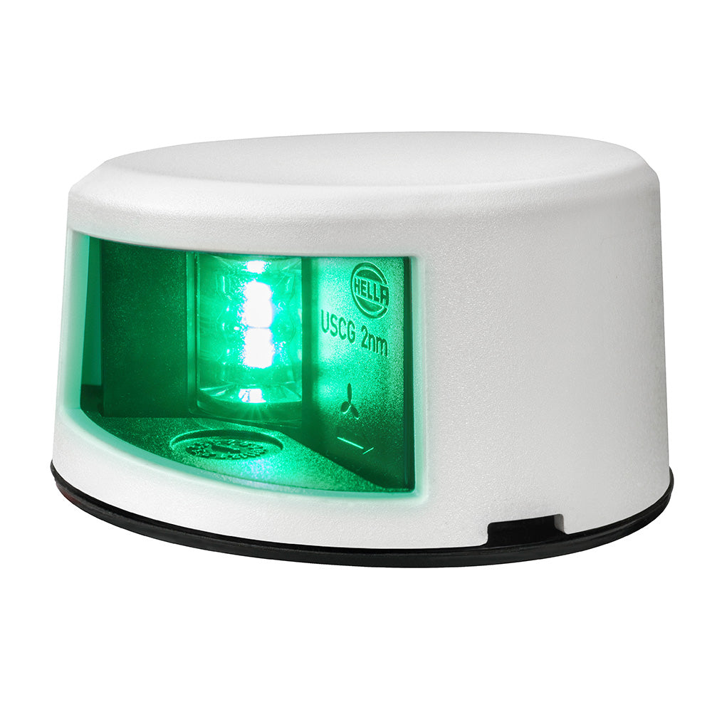 Hella Marine NaviLED Gen II Starboard Deck Mount Navigation Lamp - White [017910401]