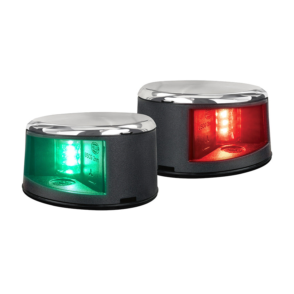 Hella Marine NaviLED Gen II Port/Starboard Deck Mount Navigation Lamps - Stainless Steel [017910821]