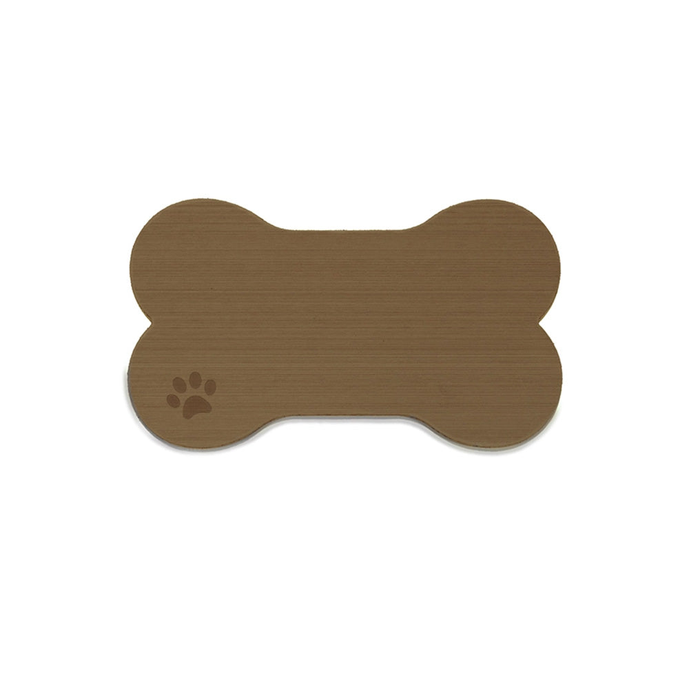 SeaDek Dog Bowl Mat - Cappuccino/Black - Small - 12" x 21" [62713-91090]