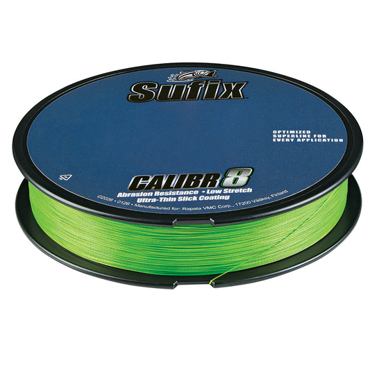 Sufix Calibr8 Braid 300yds 80lb - Neon Lime [694-180L]