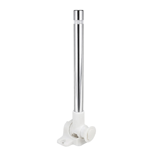 Perko 24" EZ Fold C-5 All-Round Navigation Light - Port/Starboard Rotation - White [1067DP2WHT]