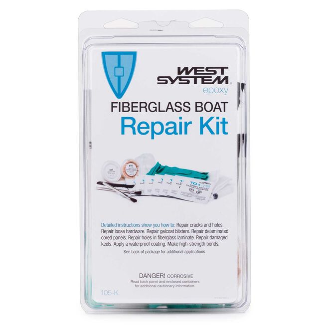West System 105-K fiberglass boat repair kit
