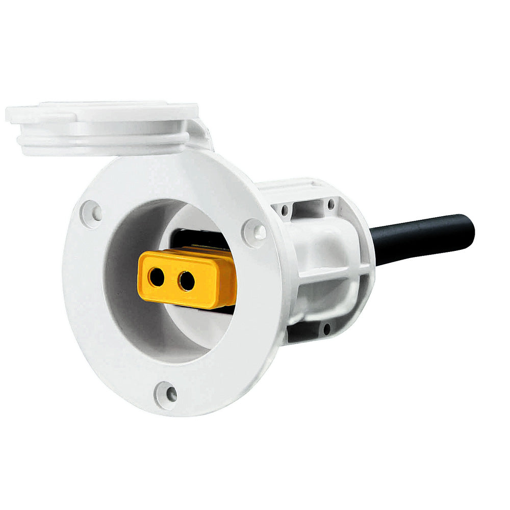 Cannon Flush Mount Power Port - White [1903013]