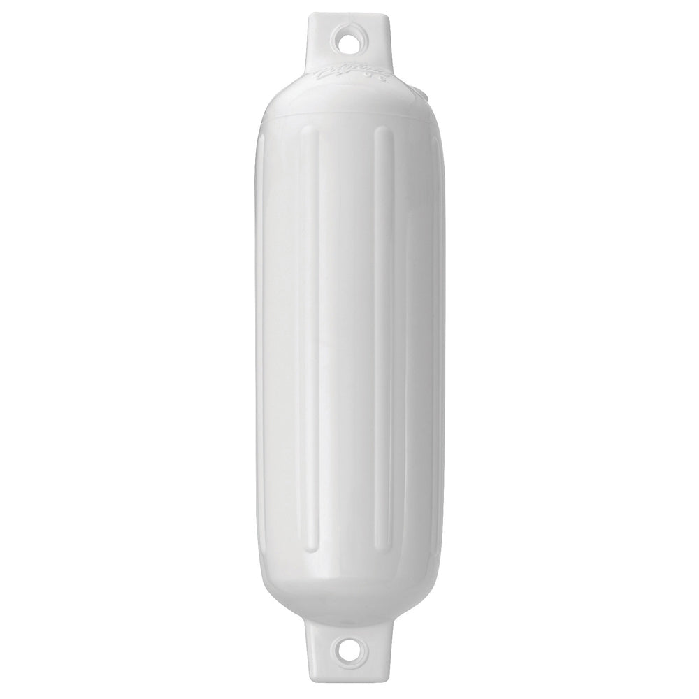 Polyform G-1 Twin Eye Fender 3.5" x 12.8" - White [G-1-WHITE]