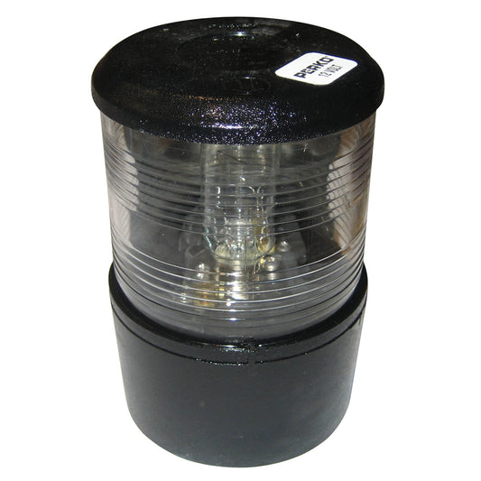 Perko Masthead Light f/Sail or Power Less Than 20M - 12VDC - Black Base Mount/White Light [0200MB0DP1]