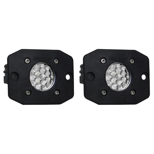 RIGID Industries Ignite Flush Mount Flood - Black [20641]