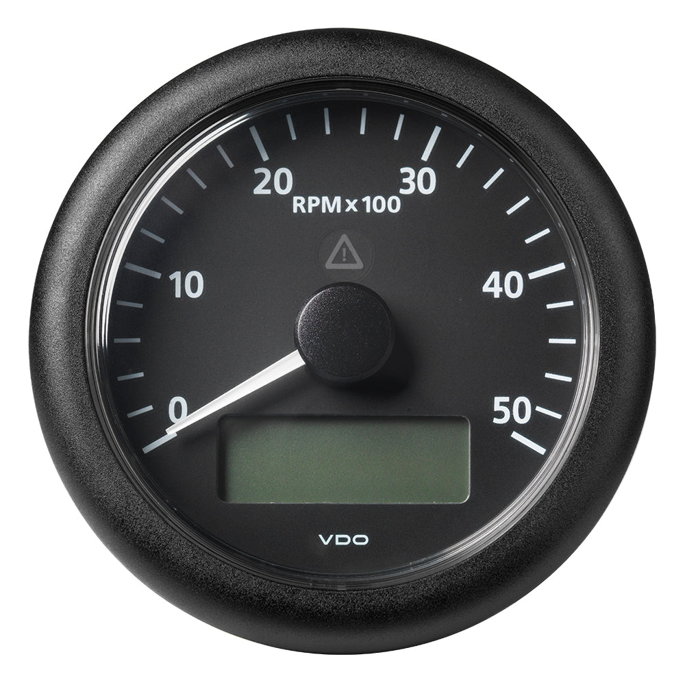 Veratron 3-3/8" (85MM) ViewLine Tachometer w/Multi-Function Display - 0 to 5000 RPM - Black Dial  Bezel [A2C59512392]