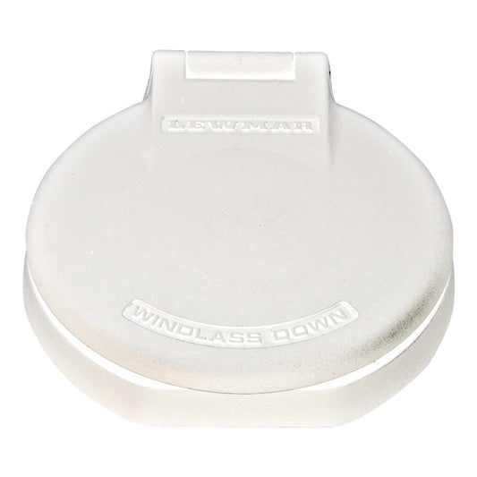 Lewmar Deck Foot Switch - Windlass Down - White Plastic [68000918]