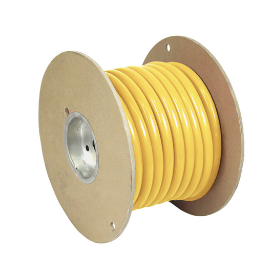 pacer 30 awg battery cable yellow 50 ft pacer marine battery cable heavy duty yellow wire pacer 3/0 awg cable for marine electrical systems