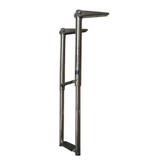 WEST MARINE 2-Step Over Platform Telescoping Swim Ladder   Model # 12868725